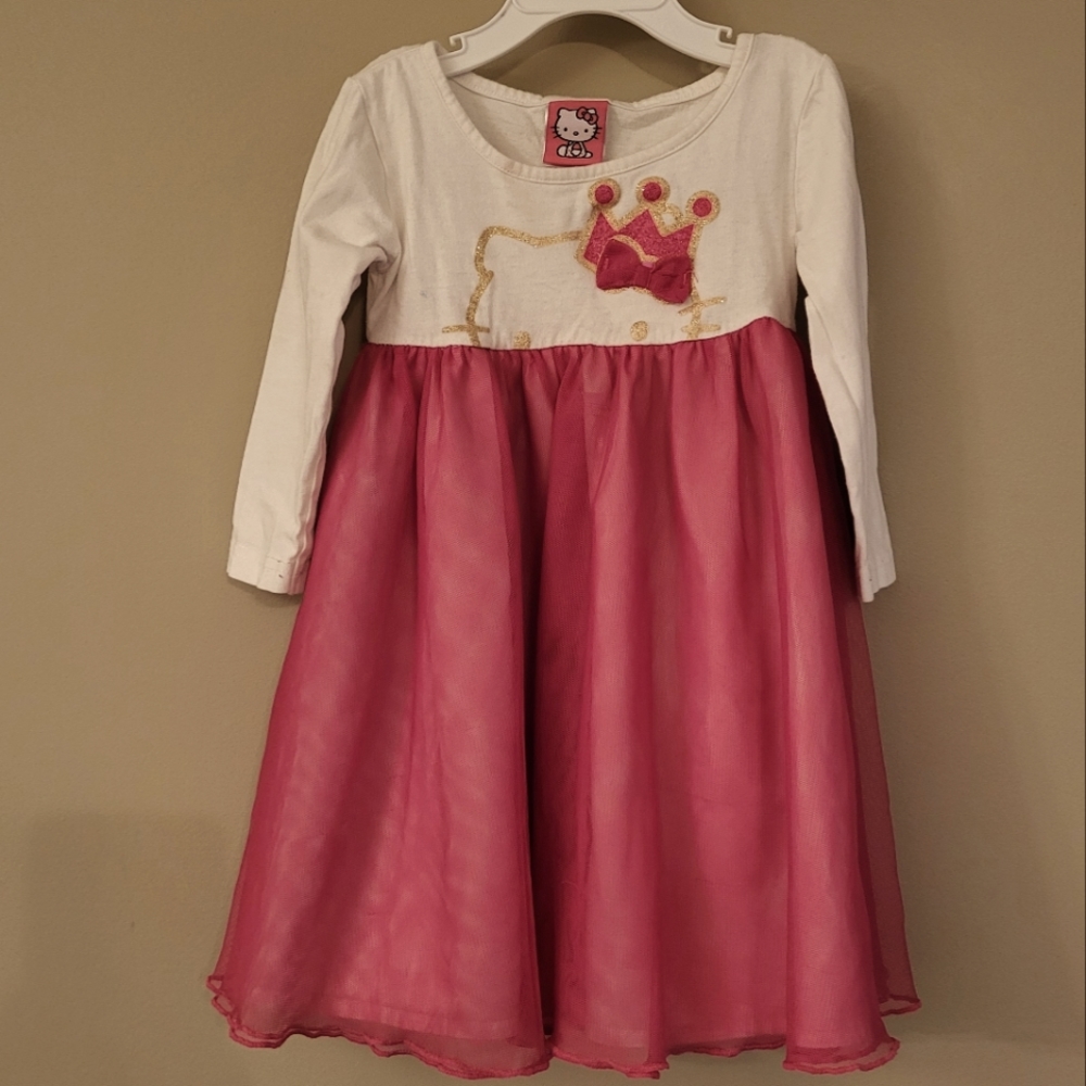 Hello Kitty long sleeved dress
